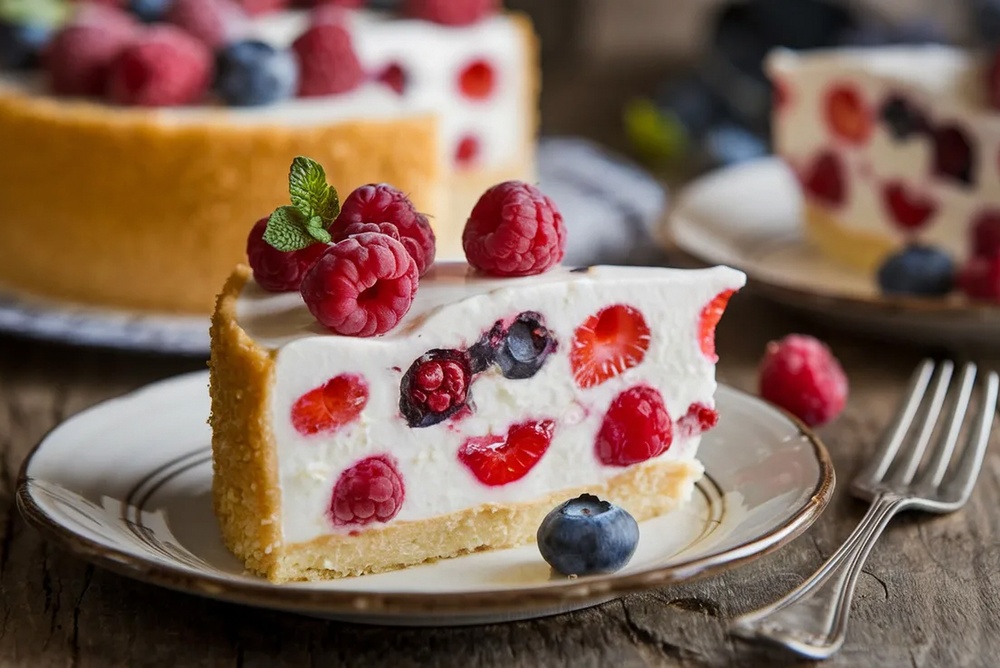 Resep cheesecake mixed berry cheesecake - SQUEEZE